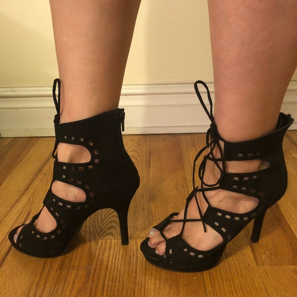 Black heels